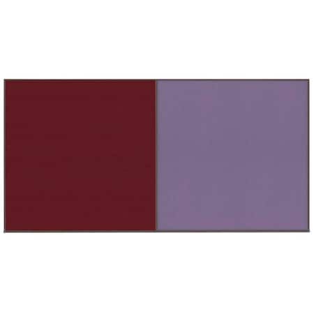 United Visual Products Enclosed Corkboard, 1 Door, 72"x36", 4" Fra UV3411-BRONZE-BLACK